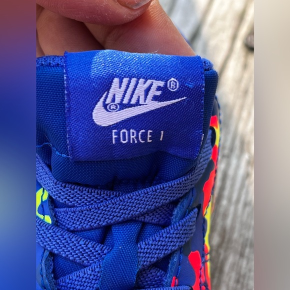 The Nike Force 1 18 print camouflage pattern sneaker - Picture 9 of 15